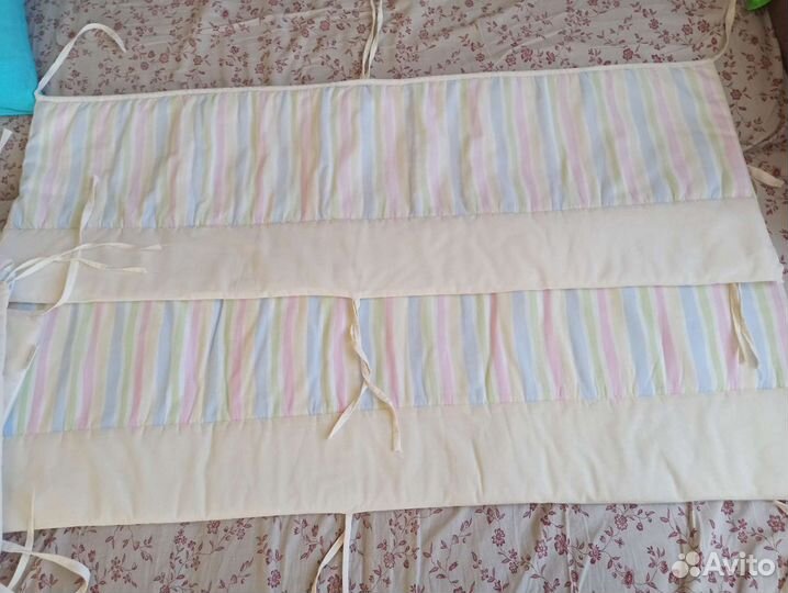 Бортики, пододеяльник,одеяло