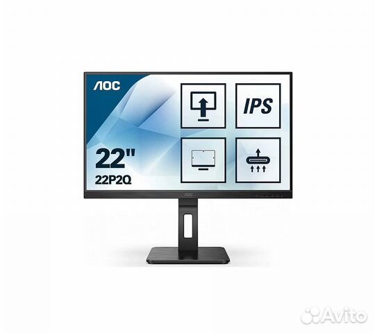 Монитор AOC 21.5'' 22P2Q, черный