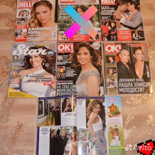 Дженнифер Лопес Jennifer Lopez Коллекция журналы