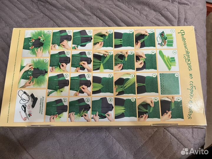 Костюм новогодний Елочка, сделай сам