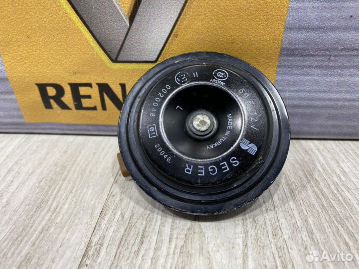 Сигнал звуковой renault duster