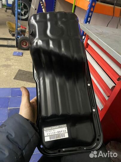 Поддон двигателя Nissan Almera