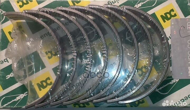 Вкладыши коренные к-т на двиг mitsubishi eng. 6