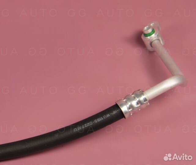 Трубка кондиционера короткая Рио Солярис 10-17