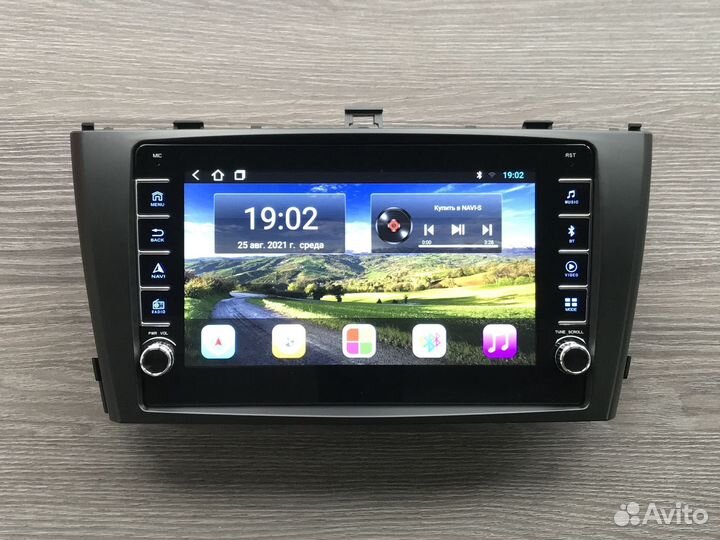Магнитола Toyota Avensis 3 + физические кнопки