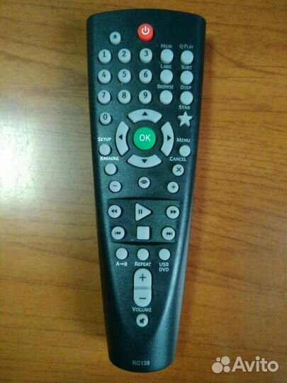 Пульт BBK RC-138 для DVD