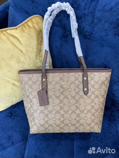 Сумка coach шопер