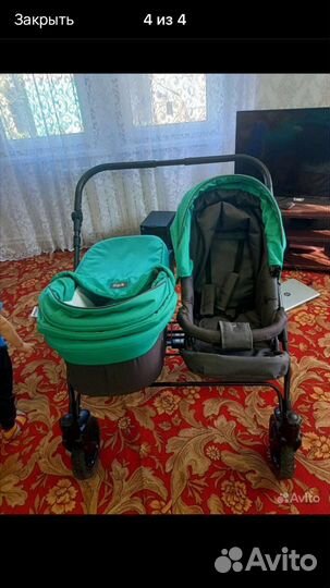 Коляска для двойни