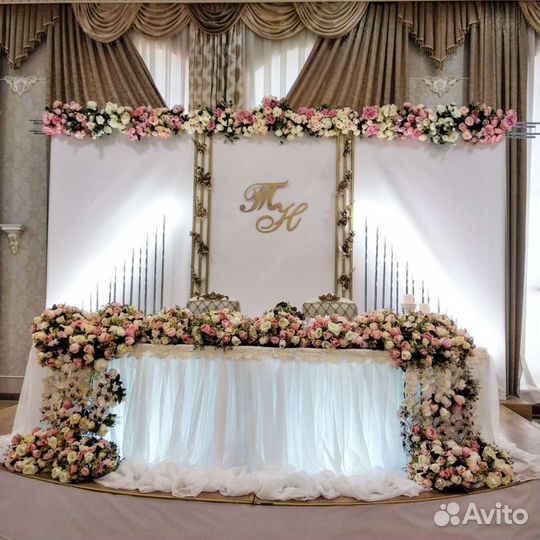 Оформление свадеб, юбилеев, корпоративов