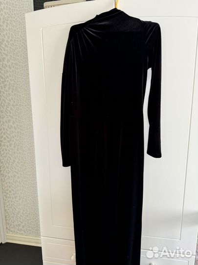 Платье вечернее бархатное