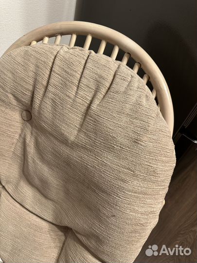 Кресло качалка из ротанга