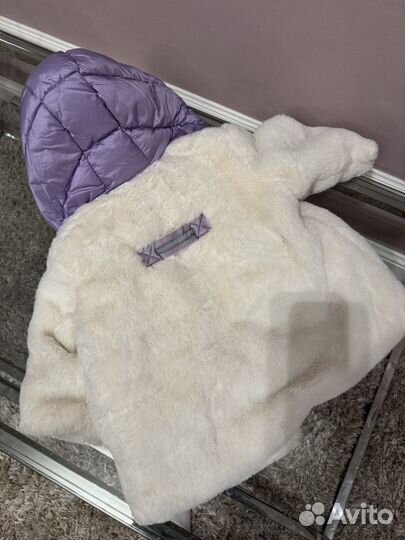 Шуба демисезонная gulliver 86