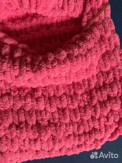 Шапка зайца с цепочкой