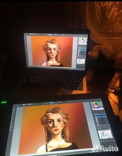 Huion Kamvas 13 монитор планшет графический