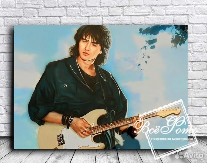 Картина Цой