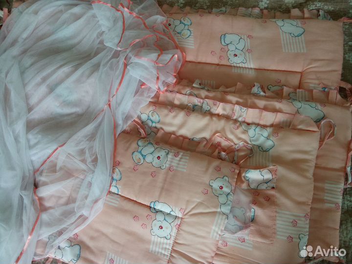 Бортики, балдахин, держатель