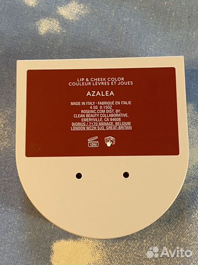 Rose Inc оригинал кремовые румяна Azalea