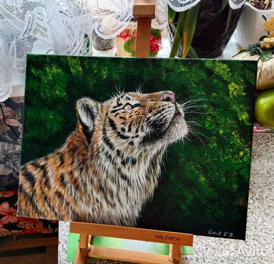 Картина маслом на холсте