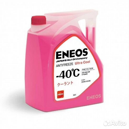 Антифриз eneos розовый 5 кг -40