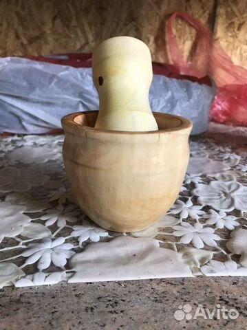 Ступка с пестиком (Клён)