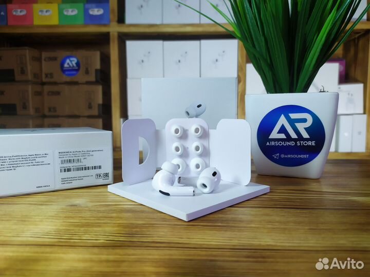 Airpods Pro 2 platinum(гарантия + чехол)