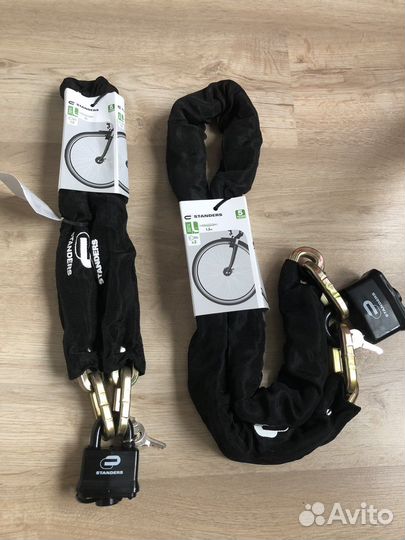 Цепь противоугонная с замком