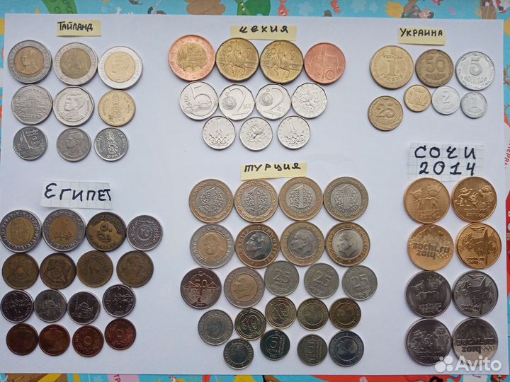 Набор Сочи 2014 Страны Мира СССР