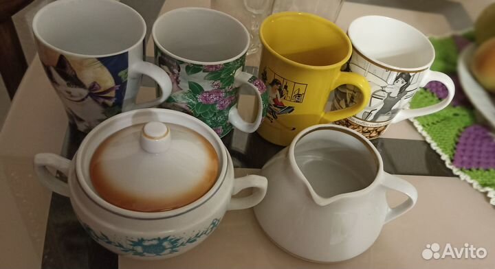 Посуда в хорошем состоянии. Без сколов