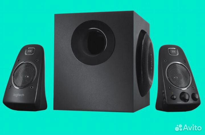 Logitech Z623 мощные 2.1 колонки