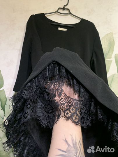 Платье 54 размер черное