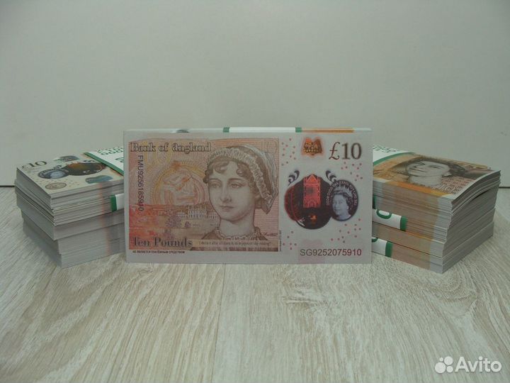 Банк Приколов 10 Фунтов Стерлингов
