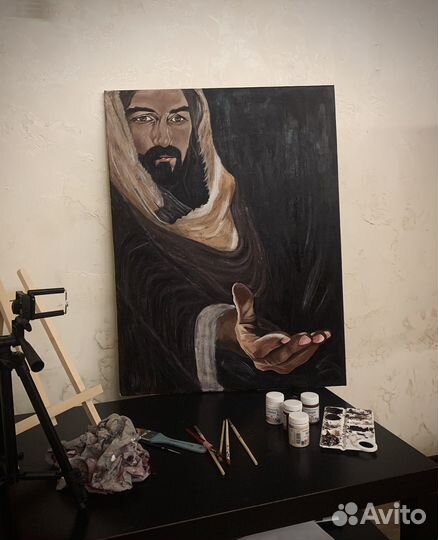 Картина акрилом