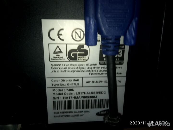 Монитор samsung