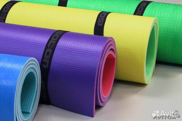 Коврики для фитнеса, аэробики и йоги