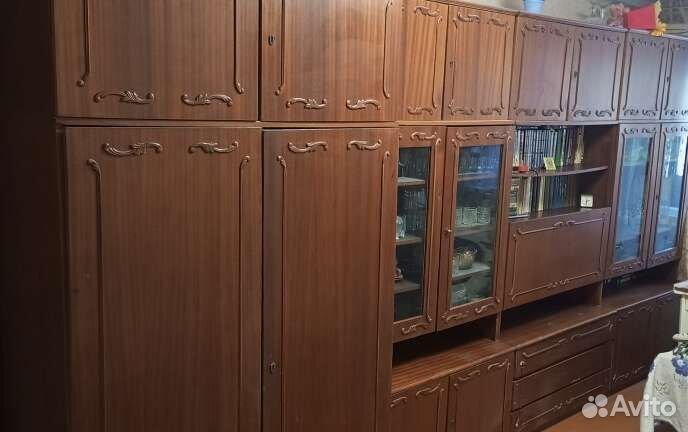 Стенка три секции и шкаф для одежды