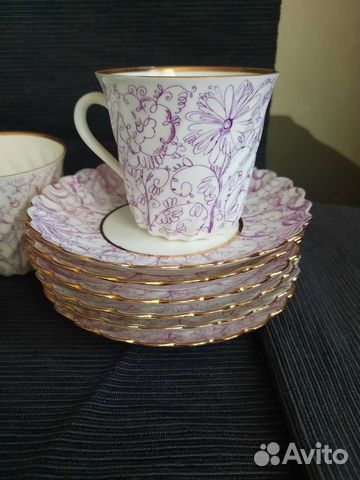 Кофейная пара Садик кофейный сервиз лфз