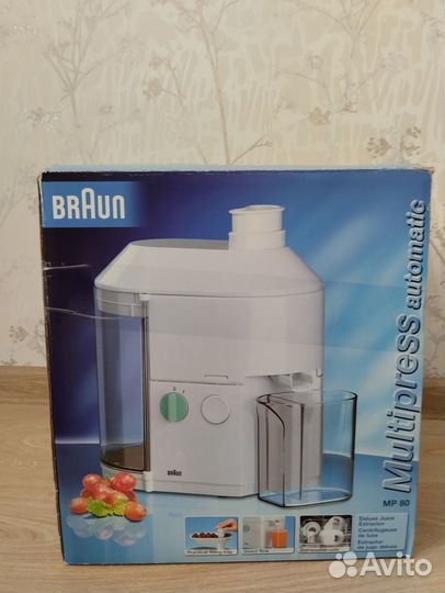 Соковыжималка braun mp 80