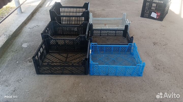 Пластиковые ящики бу