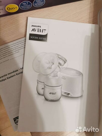 Молокоотсос avent электрический