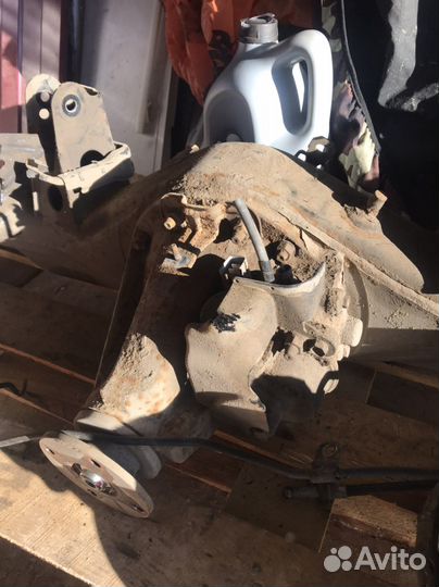 Задний редуктор с блокировкой на Prado 150