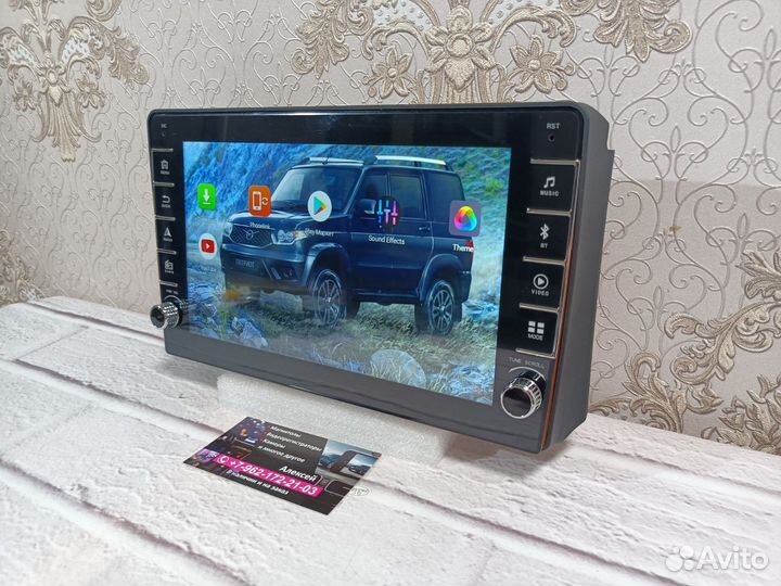 Магнитола UAZ Patriot android новая