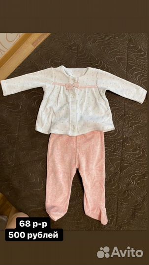 Одежда на девочку, 68 размер