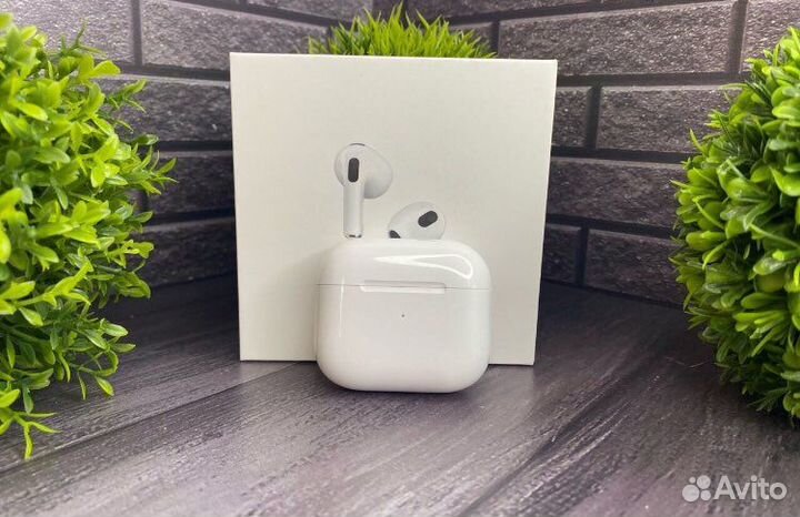 AirPods 3 Premium + чехол «гарантия»