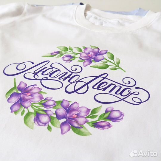 Печать на футболках, толстовках, свитшотах, крое