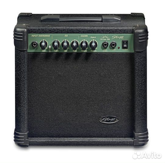 Гитарный комбик Stagg 15 GA DR c ревером/ Доставка