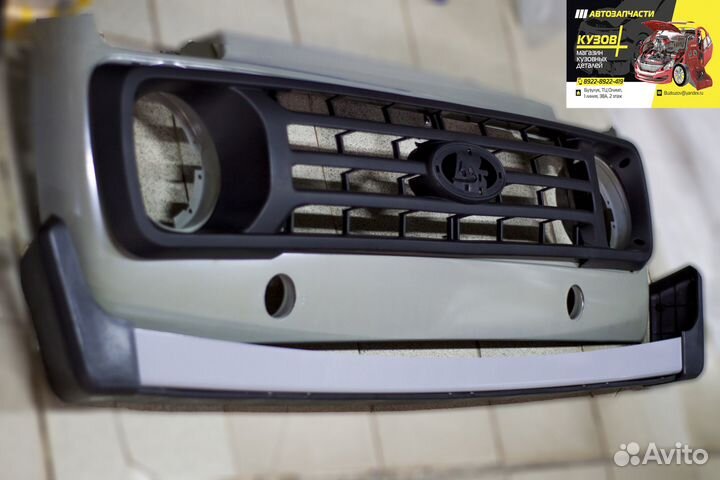 Панель облицовки радиатора нива (21213)