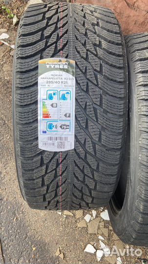Nokian Tyres Hakkapeliitta R3 SUV 285/40 R21 и 315/35 R21 109T