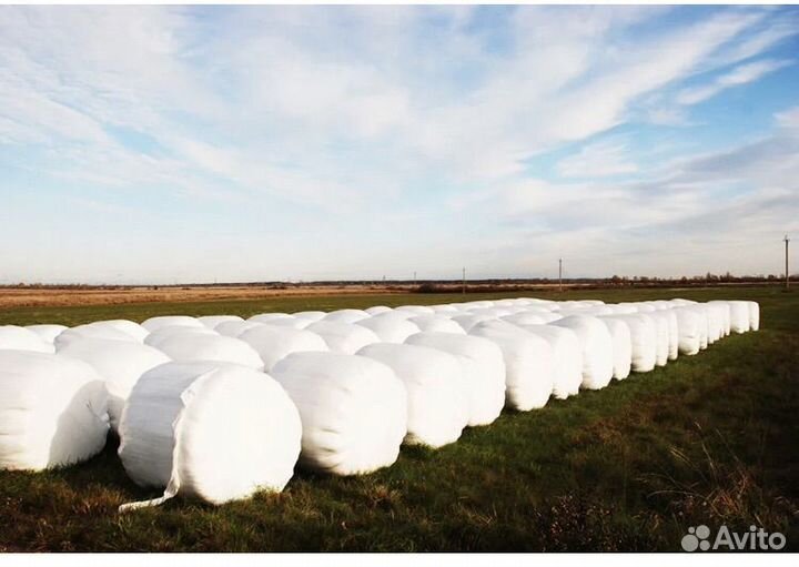 Сенаж в рулонах