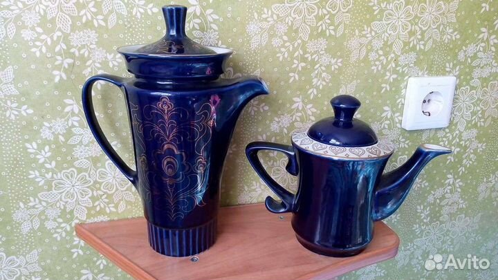 Чайники 1970г. Бронницкий завод фарфор
