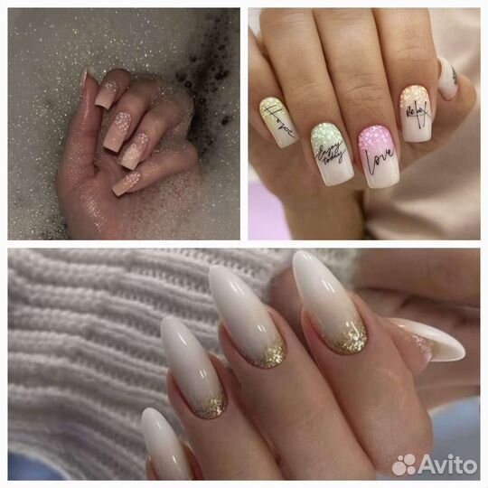 Ногти наращивание укрепление